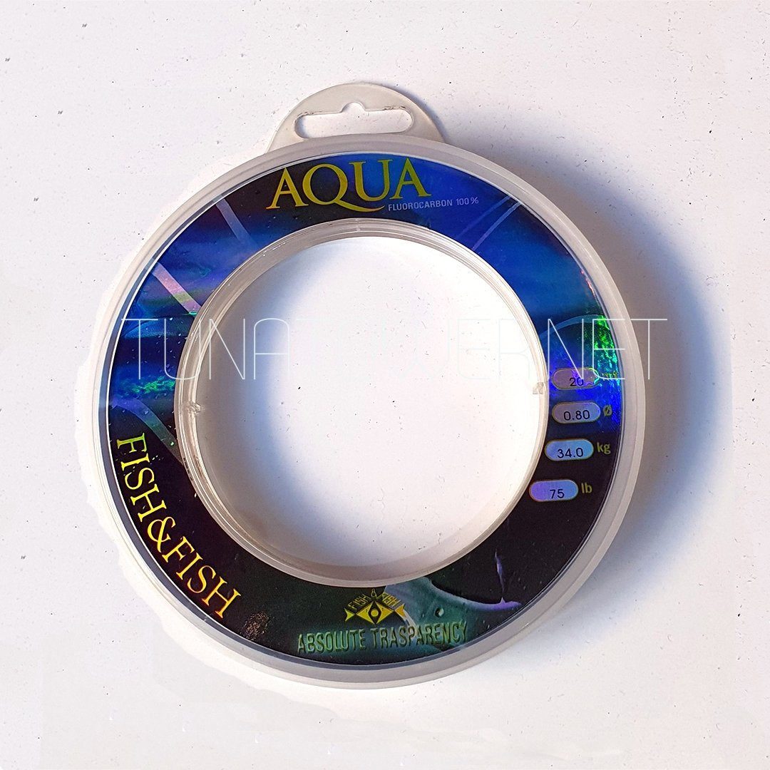 Aqua - Fluorocarbon mt. 20 diam. 0,80