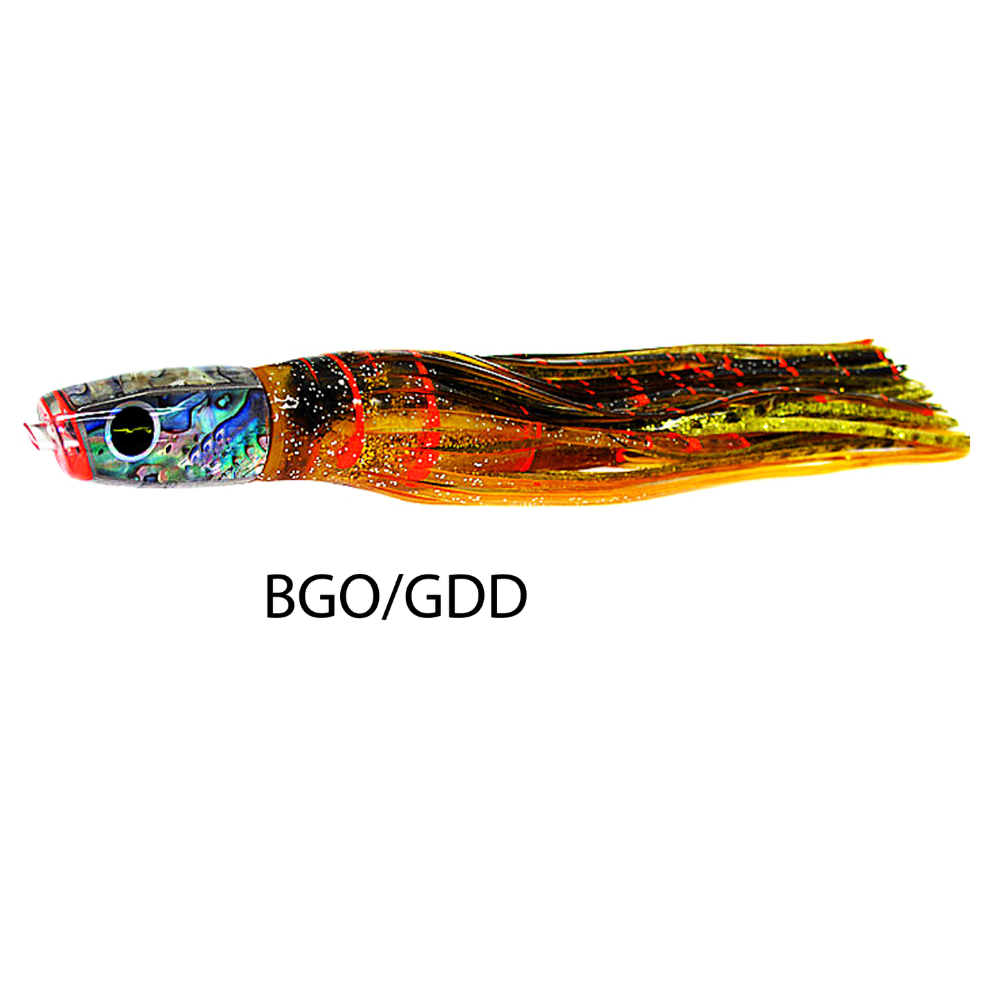 Black Bart Lures - Kona - Costa Rican Plunger Col. BGO/GDD