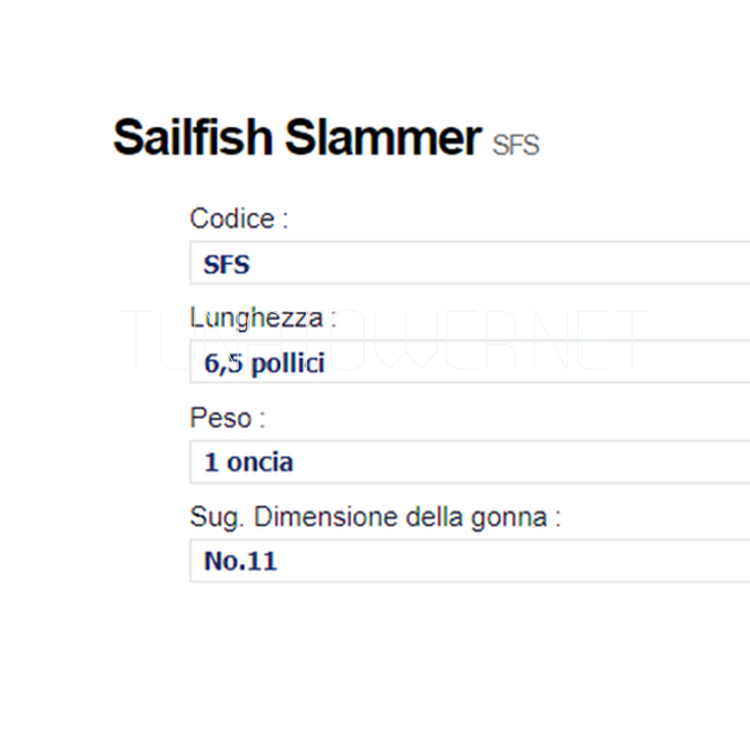 Pulsator - Sailfish Slammer SFS/VS
