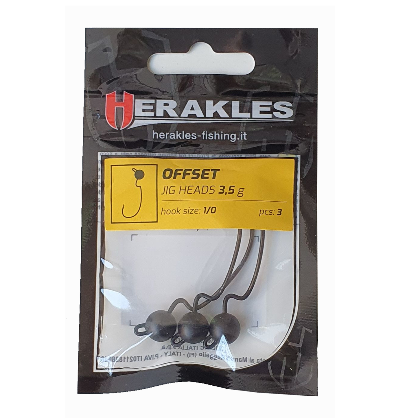 Herakles ROUND JIG HEAD amo piombato