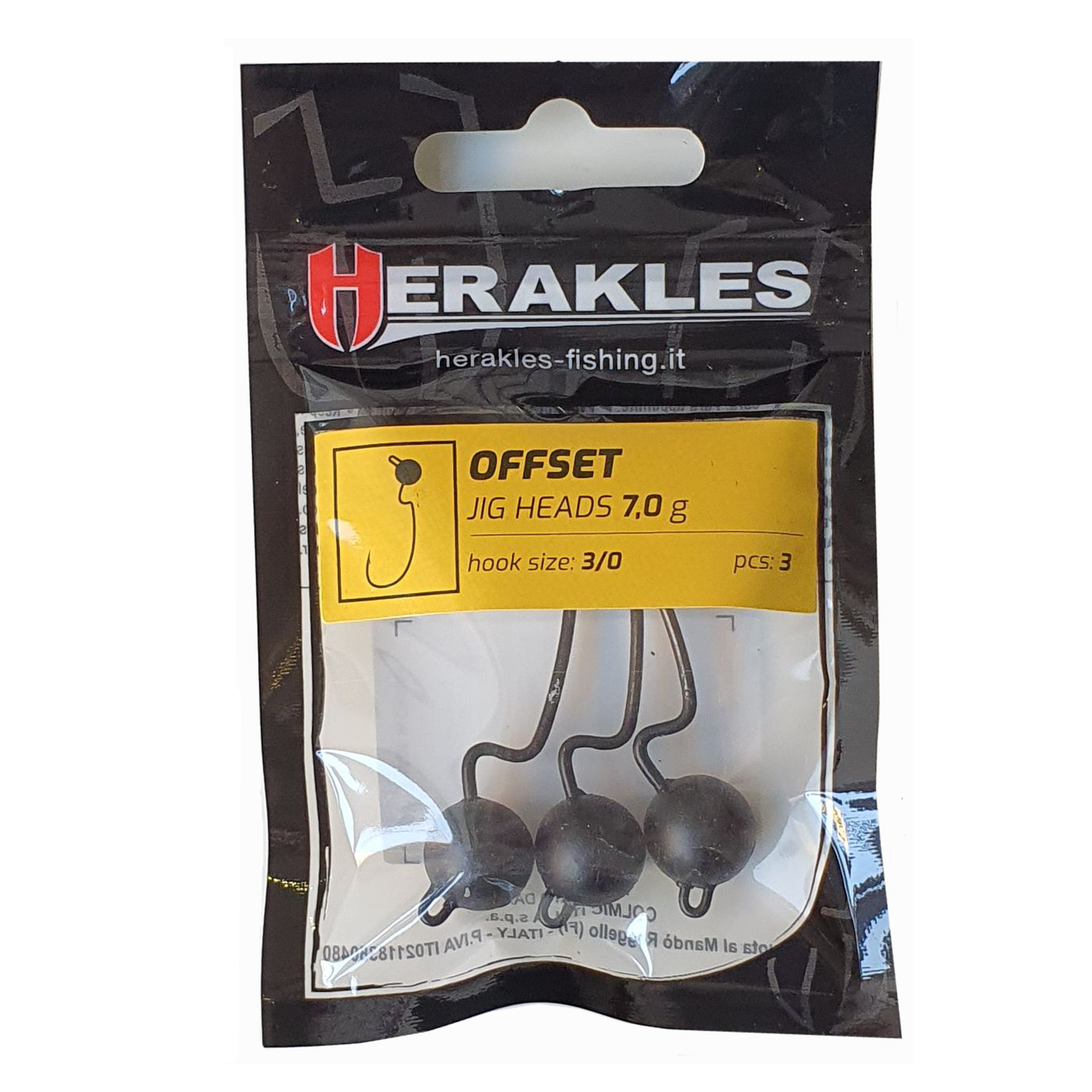 Amo piombato Herakles ROUND JIG HEAD