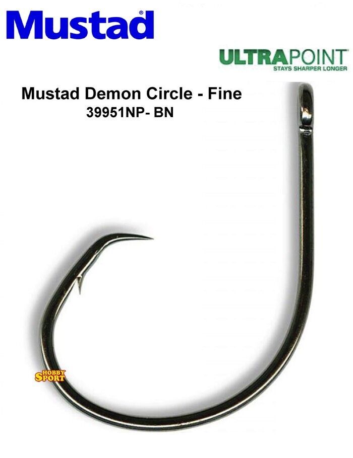 Mustad - Serie 39951 NP-BN con occhiello ULTRA Point