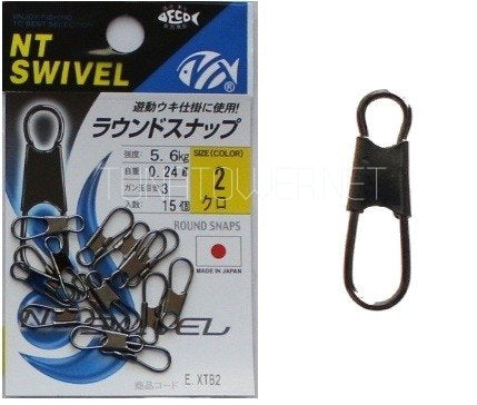 Nt Brass Round Snap modello 374 B