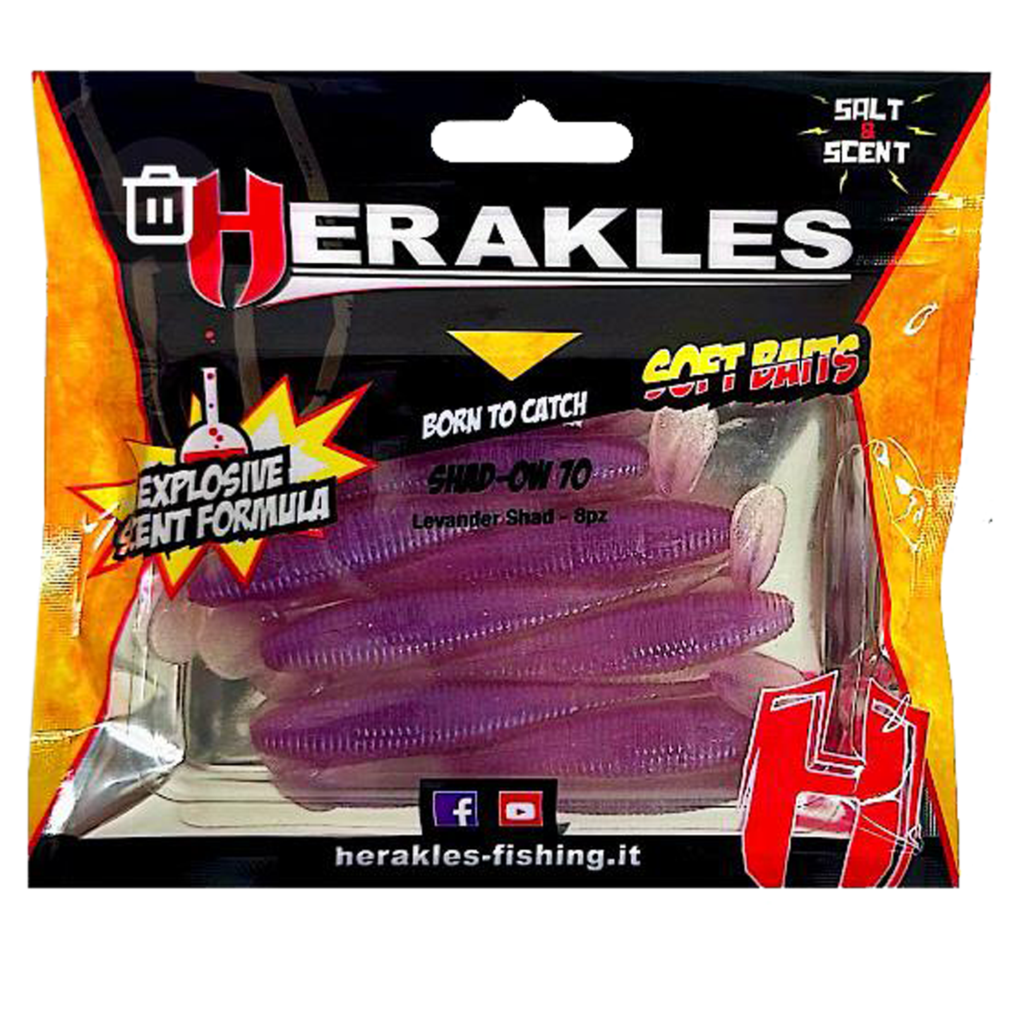 Heracles - SHAD OW85 3,5" cm. 9