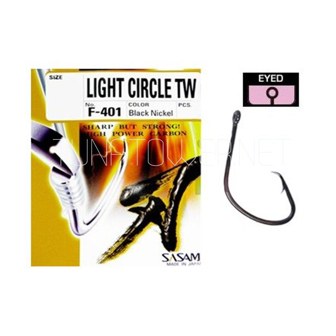 Sasame - Serie F-401 LIGHT CIRCLE TW BLACK NIKEL