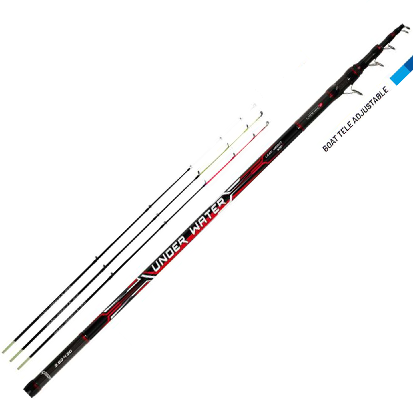Colmic UNDER WATER mt 3,20/4,00 gr 300 teleregolabile 3 vette