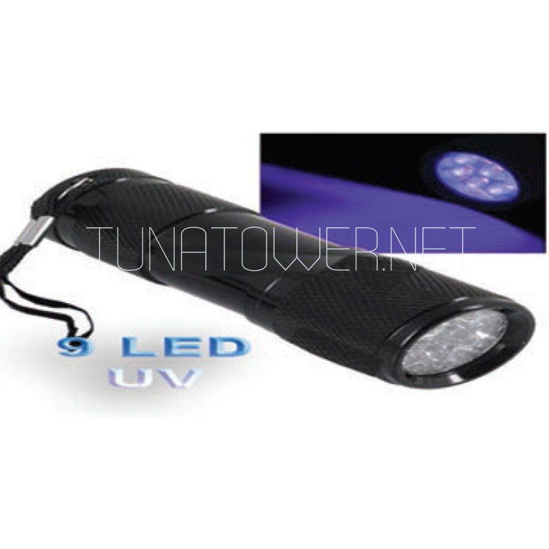 Torcia 9 Led Ultra Violet