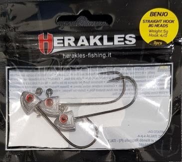 Herakles - Benjo Straight Hook Jig Heads gr. 5/10
