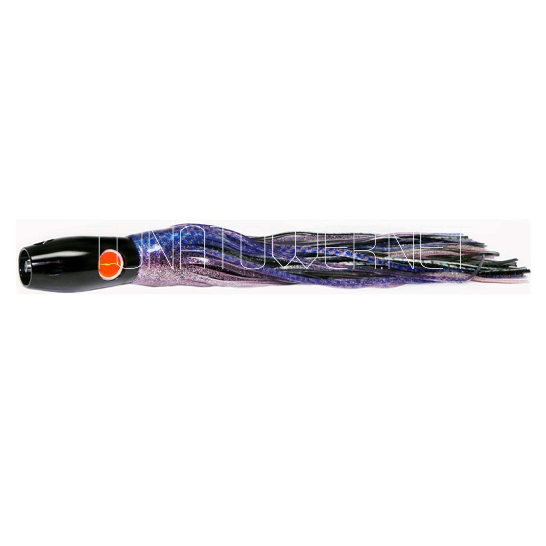 Kona - Black Bart Lures - Metal Super Pro Jet Colore PBD-BKD-Purple-Blue-Dot-Black-Dot