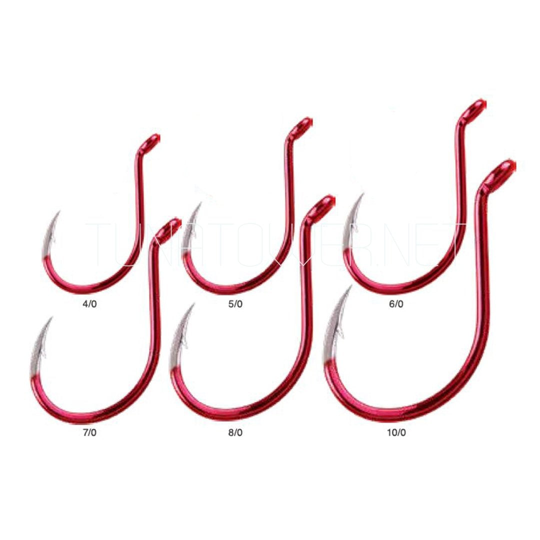 BKK - RED OCTOPUS BEAK mis 2/0-3/0-4/0-5/0-6/0-7/0-8/0