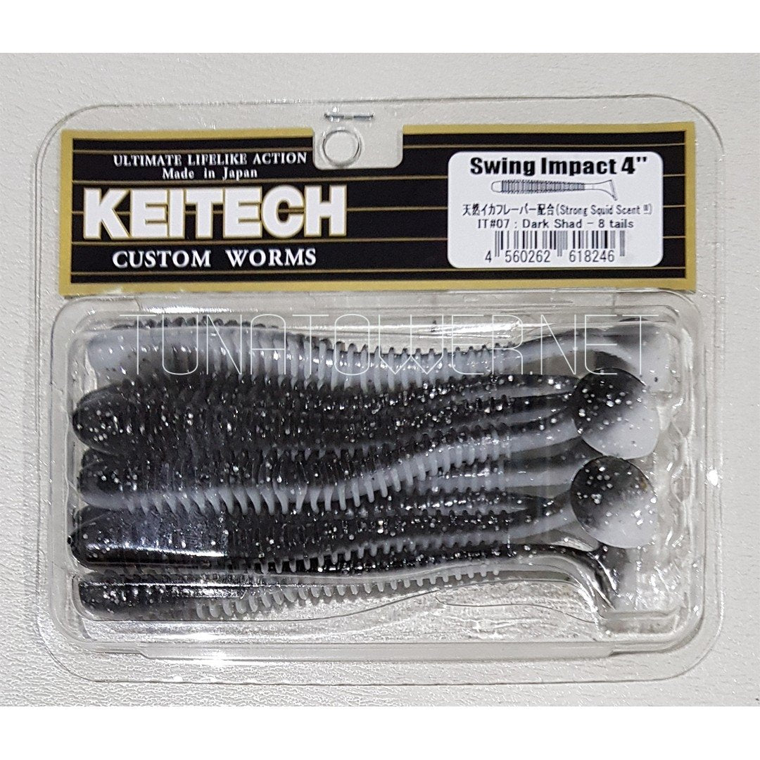 Keitech - Swing Impact 4" Soft Shad
