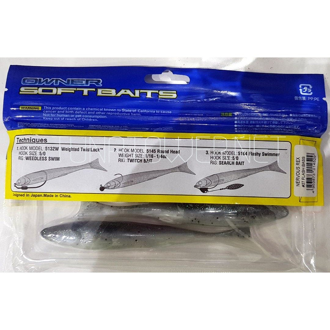 Owner - Nervous Rex cm. 15 Softbait