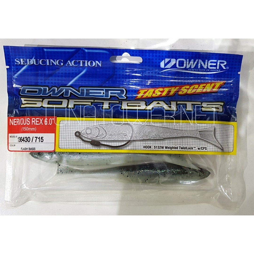 Owner - Nervous Rex cm. 15 Softbait