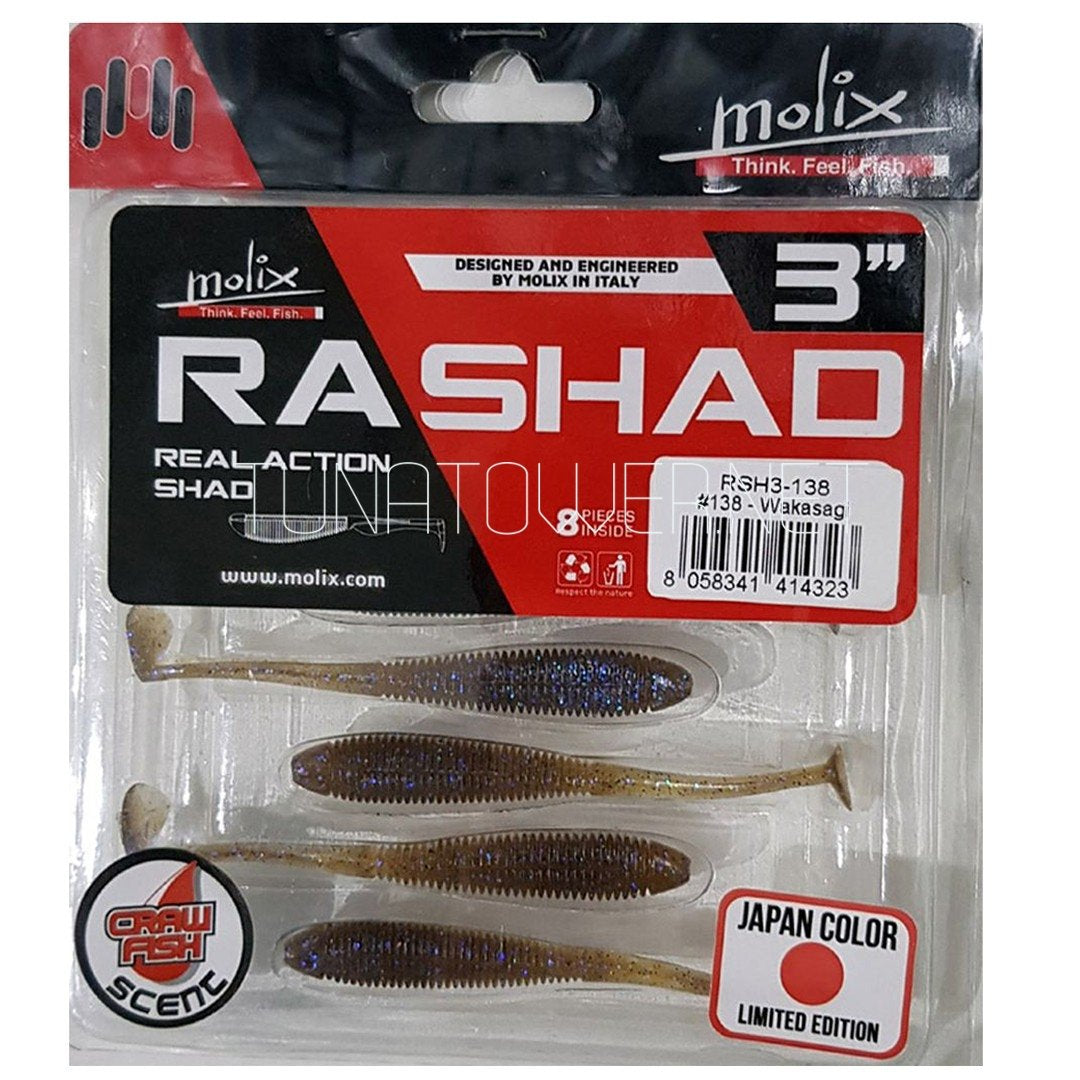 Molix - Ra Shad 3" / 3,8"