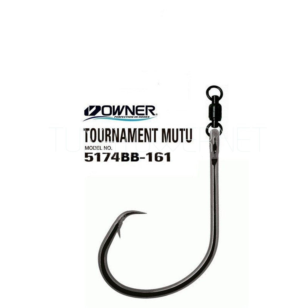 Owner - Tournament Mutu Serie 5174BB With Ball Bearing Swivel 5/0-6/0-7/0