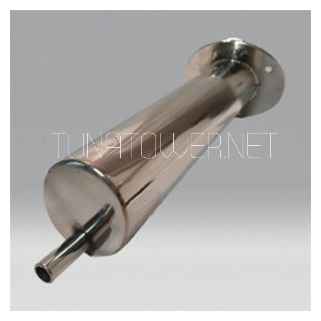 Gibi Marine - Portacanna ad Incasso Inox Piastra Tonda 0°/30° SLIM