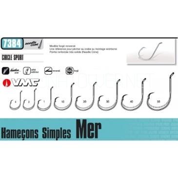 Vmc - Serie 7384 BN CIRCLE mis 1-2 25 pz mis 1/0 conf 10 pz