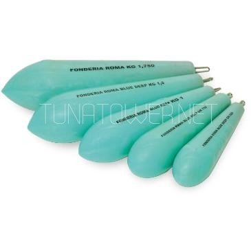 Piombo Fluorescente a goccia Blu Deep