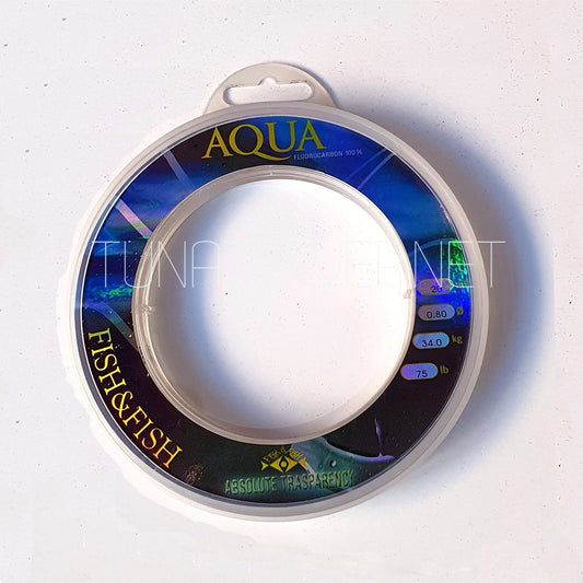 Aqua - Fluorocarbon mt. 20  diam. 0,80