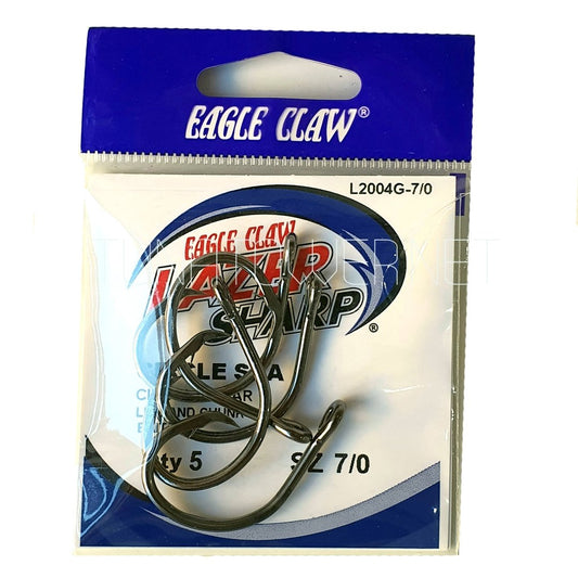 Eagle Claw - Serie L 2004 G 7/0 - 8/0 - 9/0 per innesco del vivo