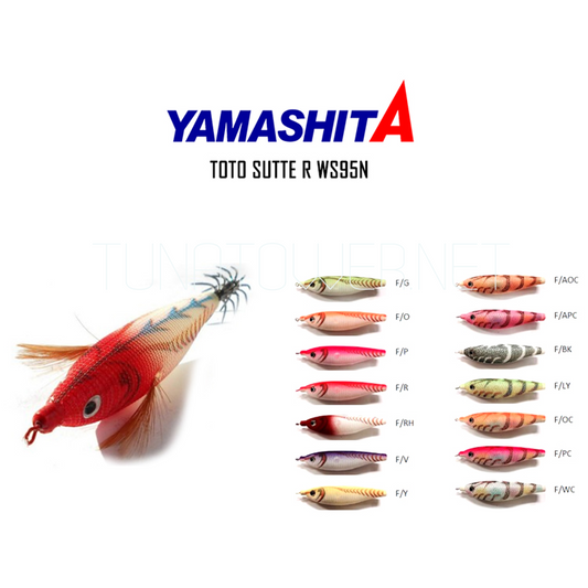 Yamashita - Toto Sutte R WS95N cm. 9,5 Fluo