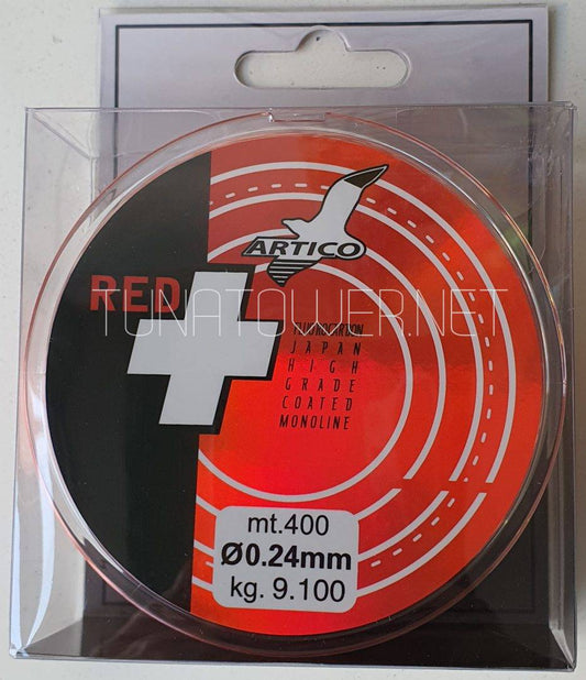 Filo Artico MONOFILO FLUOROCARBON COATED RED+