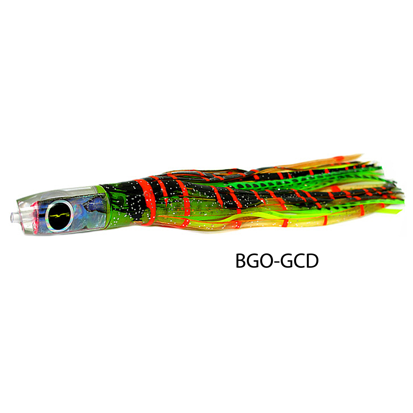 Kona - Black Bart Lures - Demon Colore BGO-GCD BrownGoldOrange-GreenChatreuse