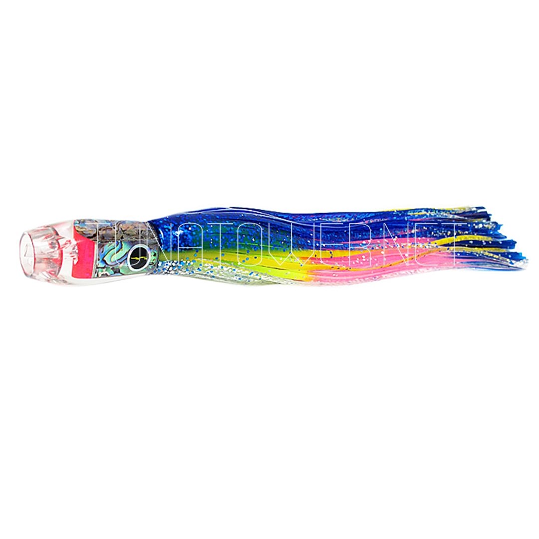 Kona - Black Bart Lures - Pro Jet Colore BLY-RA-Blue-Yellow-Rainbow