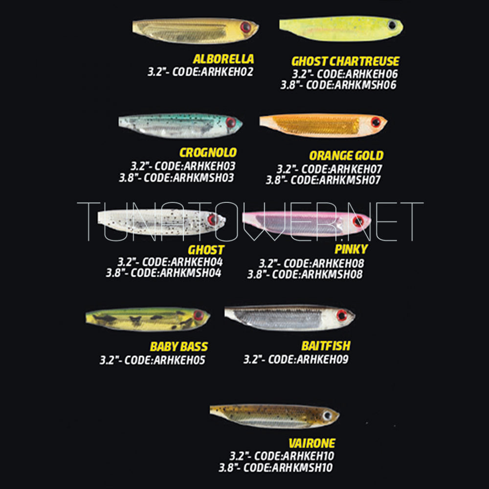 Herakles - Mirror  Shad   3.2" - 3.80"