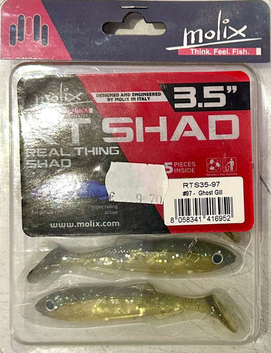 Molix - RT Shad 3,5" Ghost Gill