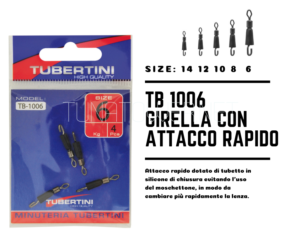 Tubertini - GIRELLA TB 1006 Attacco Rapido mis. 14