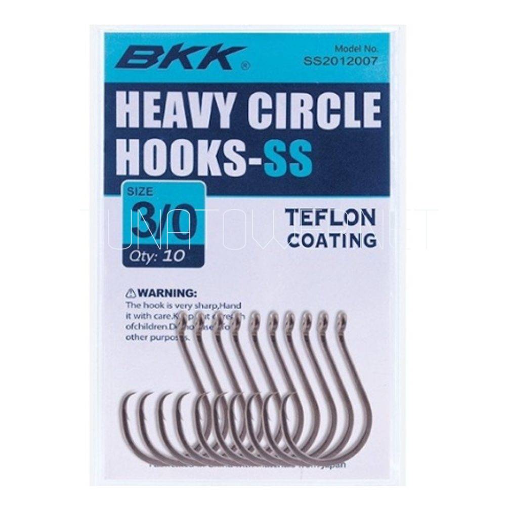 BKK HEAVY CIRCLE HOOKS SS 1/0 - 2/0