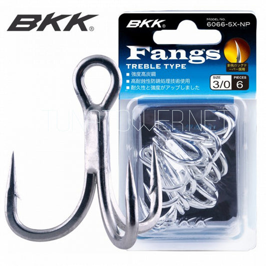 BKK - FANGS TREBLE HOOK ANTI TRAST Mis. 6/8/10