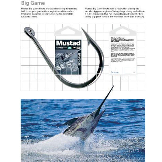 Mustad - Amo Series 7732SS 6/0-7/0-8/0-9/0